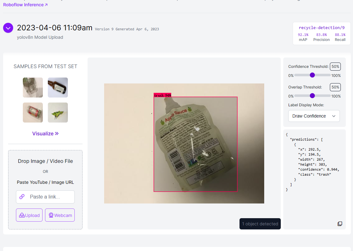 AI Garbage Sorting Using Object Detection CNN